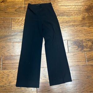 Zara Woman wide leg Black Trousers